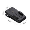 Action camera backpack clip gopro13/12/10/9/8 with school bag clip shoulder strap fixed bracket strong clip