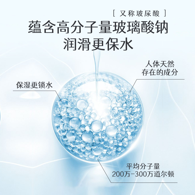 海露 玻璃酸钠滴眼液10ml 玻璃酸钠滴液人工泪液眼药水德国玻尿酸 - 图0