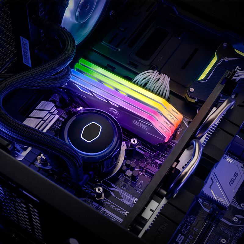 铭瑄DDR4/DDR5 8G 16G内存条马甲单条3200 6000 6400台式机电脑D5 - 图1