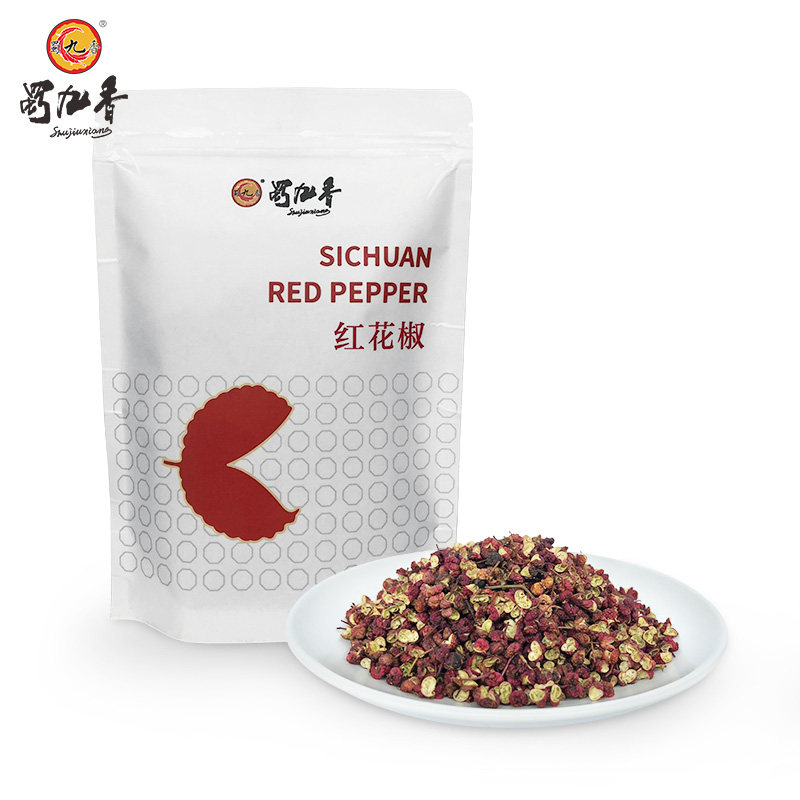 蜀九香 红花椒100g 可做火锅调料烧菜炖菜汤料卤菜原料,淘宝优惠券,粉丝福利购,淘宝优惠卷