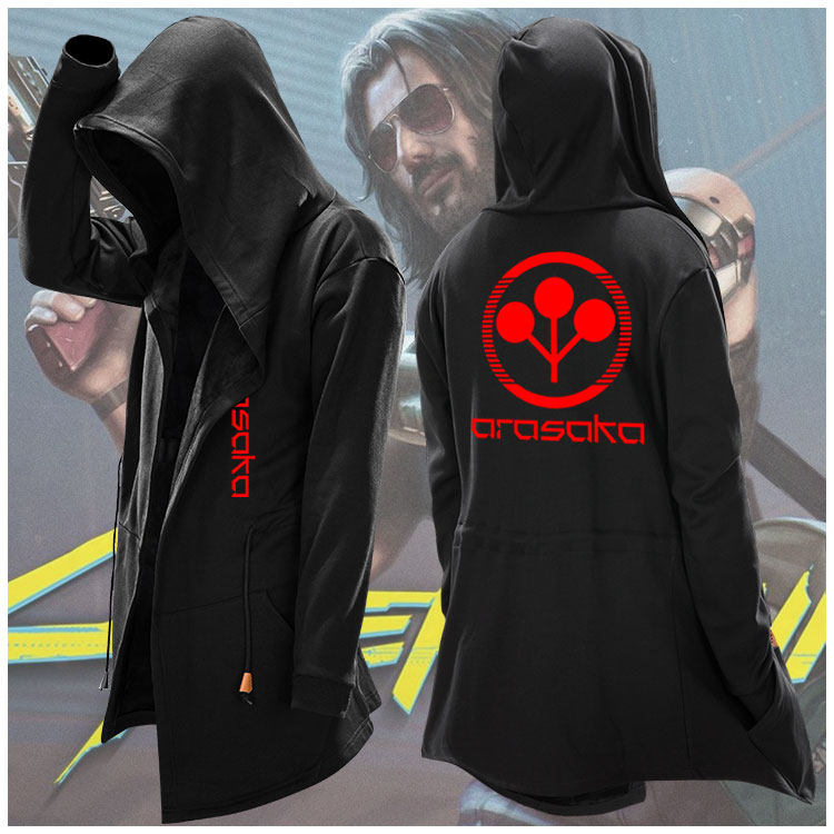 荒坂公司狗赛博朋克2077短袖t恤男女连帽游戏周边开衫卫衣服风衣,淘宝优惠券,粉丝福利购,淘宝优惠卷