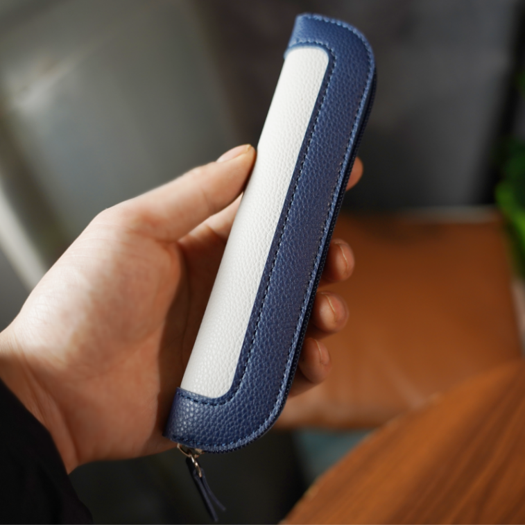 原创笔袋便携小容量迷你小众简约钢笔保护套收纳文具袋笔盒文具盒,淘宝优惠券,粉丝福利购,淘宝优惠卷