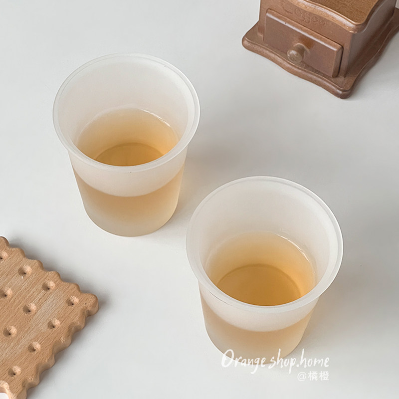 创意磨砂玻璃喝水杯女家用高颜值饮料果汁杯酒杯办公室茶杯咖啡杯,淘宝优惠券,粉丝福利购,淘宝优惠卷