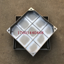 Custom 304 stainless steel well cover square invisible decoration manhole cover round drain gutter cover plate rain grate