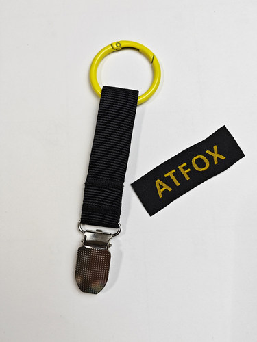ATFOX原创便携轻便防丢帽子夹玩偶挂扣玩偶挂玩防丢绳挂饰包挂绳 - 图3
