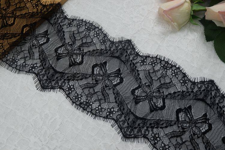 宽15CM1条长3米手工DIY服饰辅料 精美蝴蝶结睫毛蕾丝花边面料布料,淘宝优惠券,粉丝福利购,淘宝优惠卷