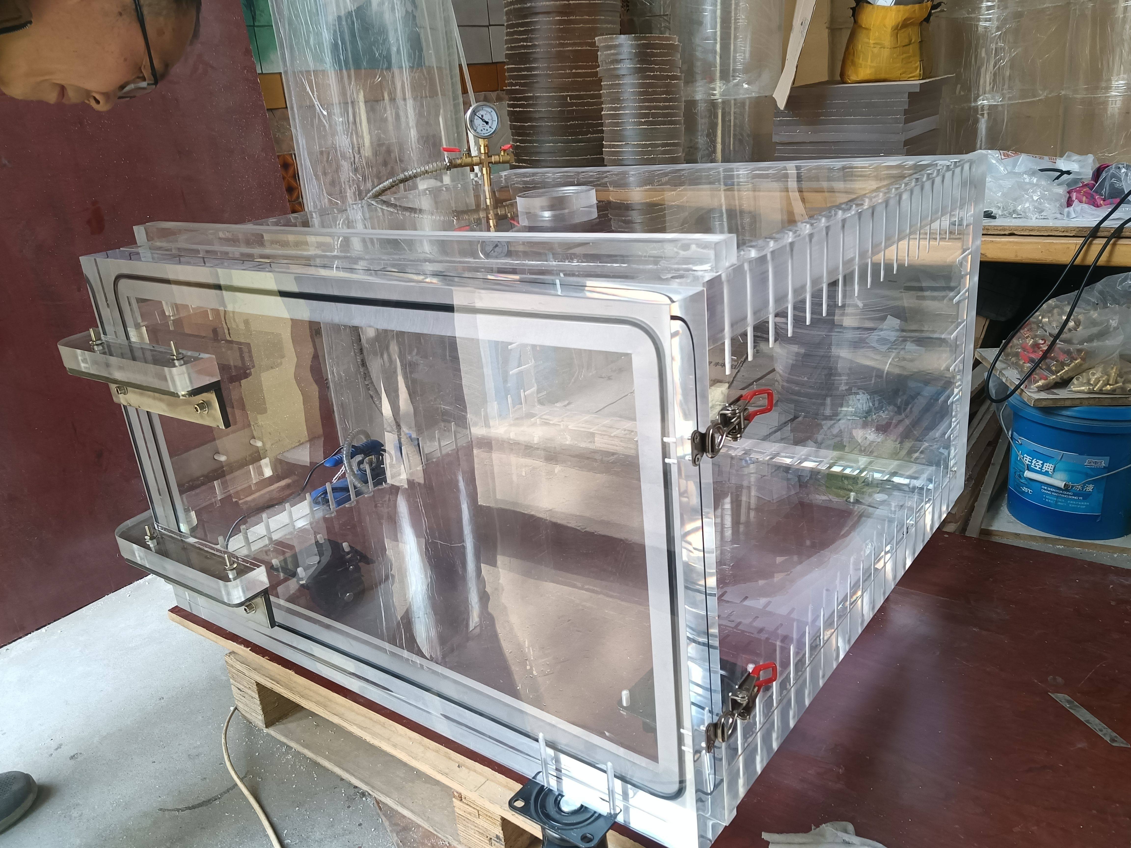 大型亚克力真空箱透明抽真空消泡桶真空桶干燥箱有机玻璃实验箱,淘宝优惠券,粉丝福利购,淘宝优惠卷