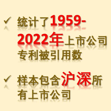 更显到2022年 专利引用数据 企业创新 专利被引用 CNRDS cite CIT - 图2