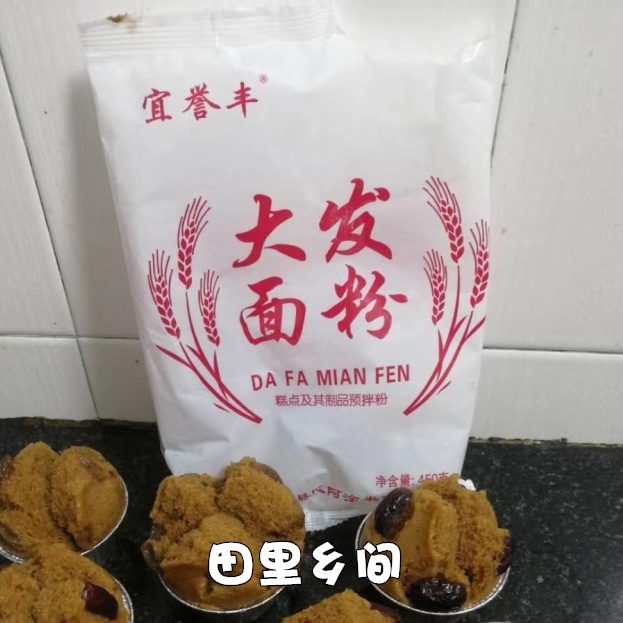 新品大发面粉梅州客家特产自发小麦面粉膨松面粉馒头包子花卷油条 - 图3