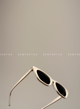 DENTUATUA 温柔叛逆的莫兰迪宣言！25ss 复古猫眼墨镜太阳镜眼镜