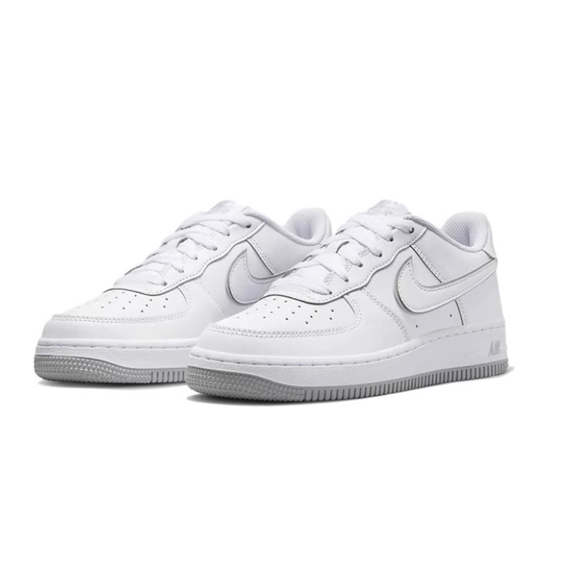 耐克Nike Air Force 1 AF1白灰空军一号女款低帮板鞋 DX5805-100-图2