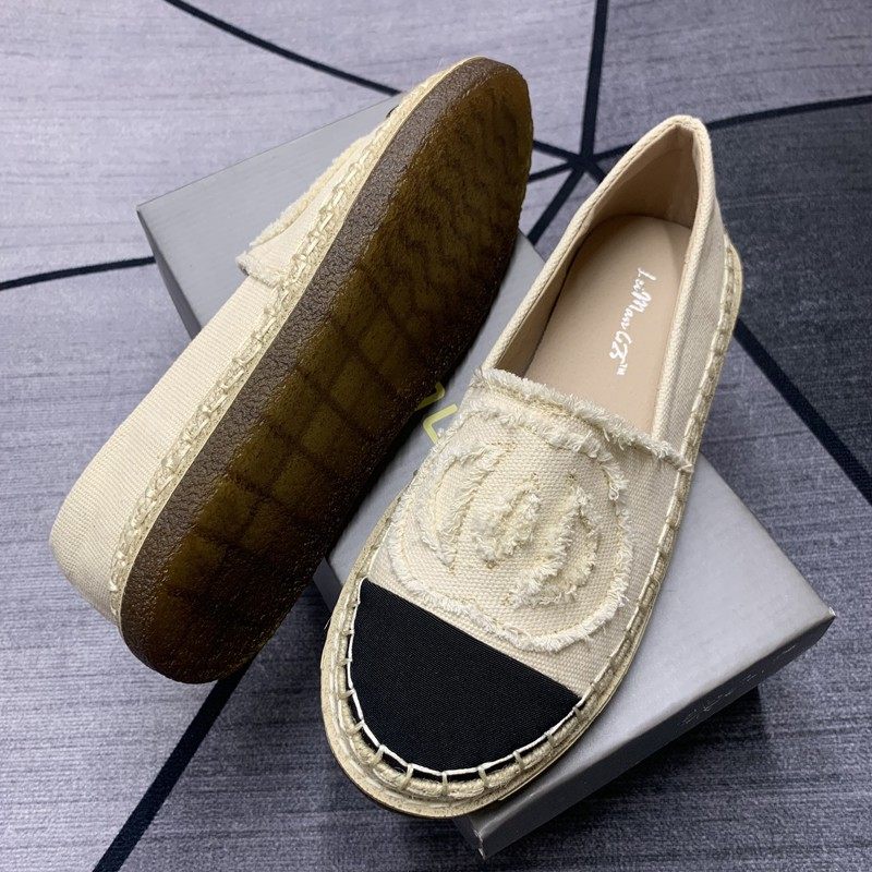 渔夫鞋女2026春夏新款透气女鞋百搭一脚蹬豆豆乐福鞋秋款平底单鞋,淘宝优惠券,粉丝福利购,淘宝优惠卷