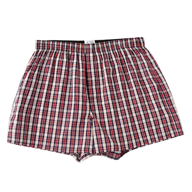 A&B男士阿罗裤纯棉平角裤夏季宽松大码居家短裤全棉四角内裤0099,淘宝优惠券,粉丝福利购,淘宝优惠卷