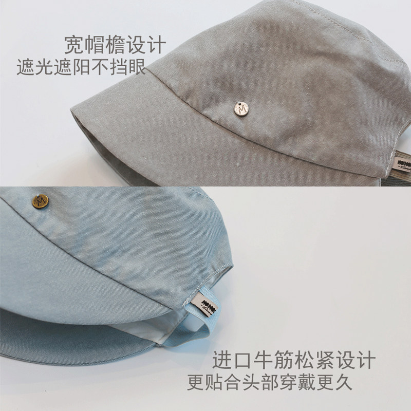 婴儿帽子秋冬遮阳新生幼儿防晒大檐帽子礼帽男女宝宝春儿童帽子,淘宝优惠券,粉丝福利购,淘宝优惠卷