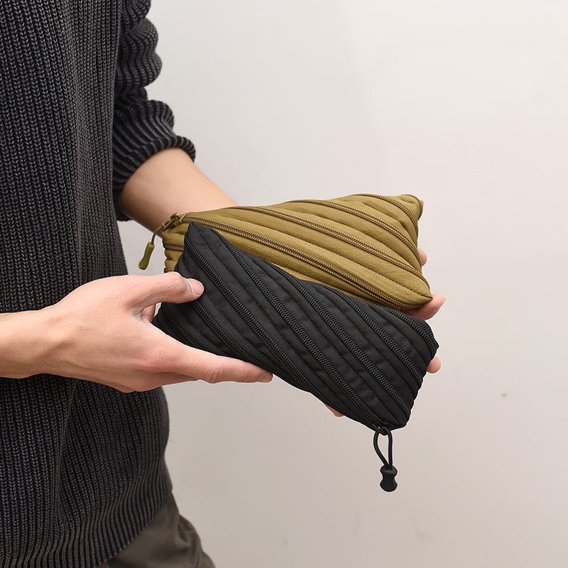 原创个性手拿包女新款小众设计手工拉链小零钱包迷你笔袋硬币包潮,淘宝优惠券,粉丝福利购,淘宝优惠卷