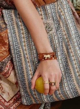 SWAHILL斑马宽织带手绳