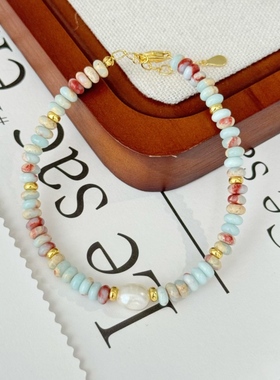 多巴胺手链遇禧寿山石纯银复古