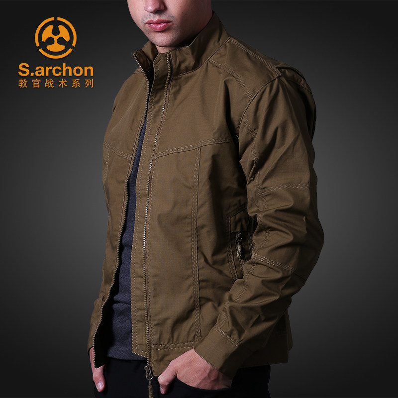 春秋户外单层冲锋衣男士军迷防水风衣透气耐磨战术外套登山服夹克,淘宝优惠券,粉丝福利购,淘宝优惠卷