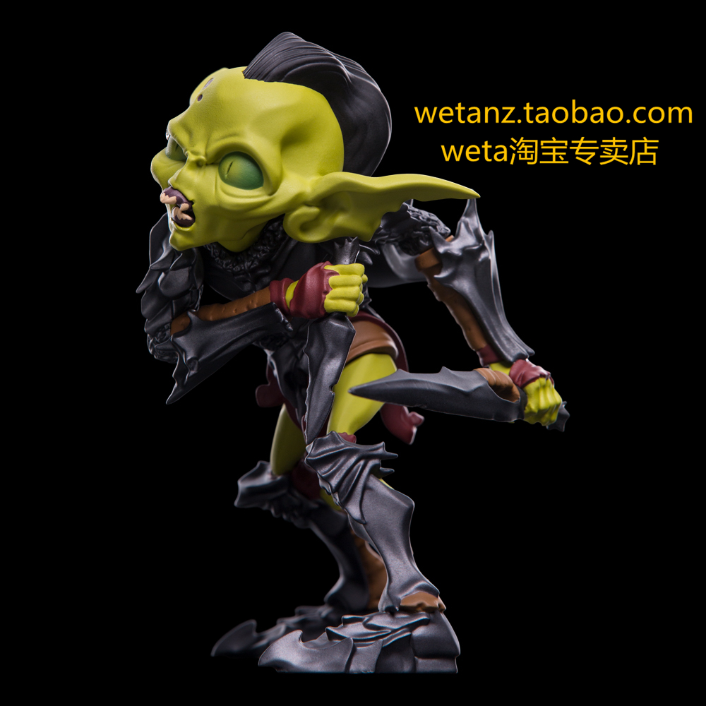 Weta指环王Q版MINI EPICS MORIA ORC摩瑞亚兽人 2017SDCC手办-图1