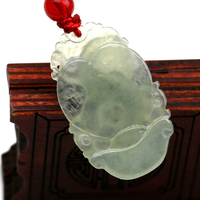 Jade A grade zodiac snake jade pendant for men and women
