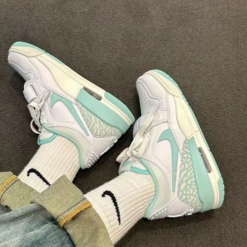 Nike/耐克 Jordan Legacy 312 Low AJ312白绿 篮球鞋HJ9041-100 - 图1