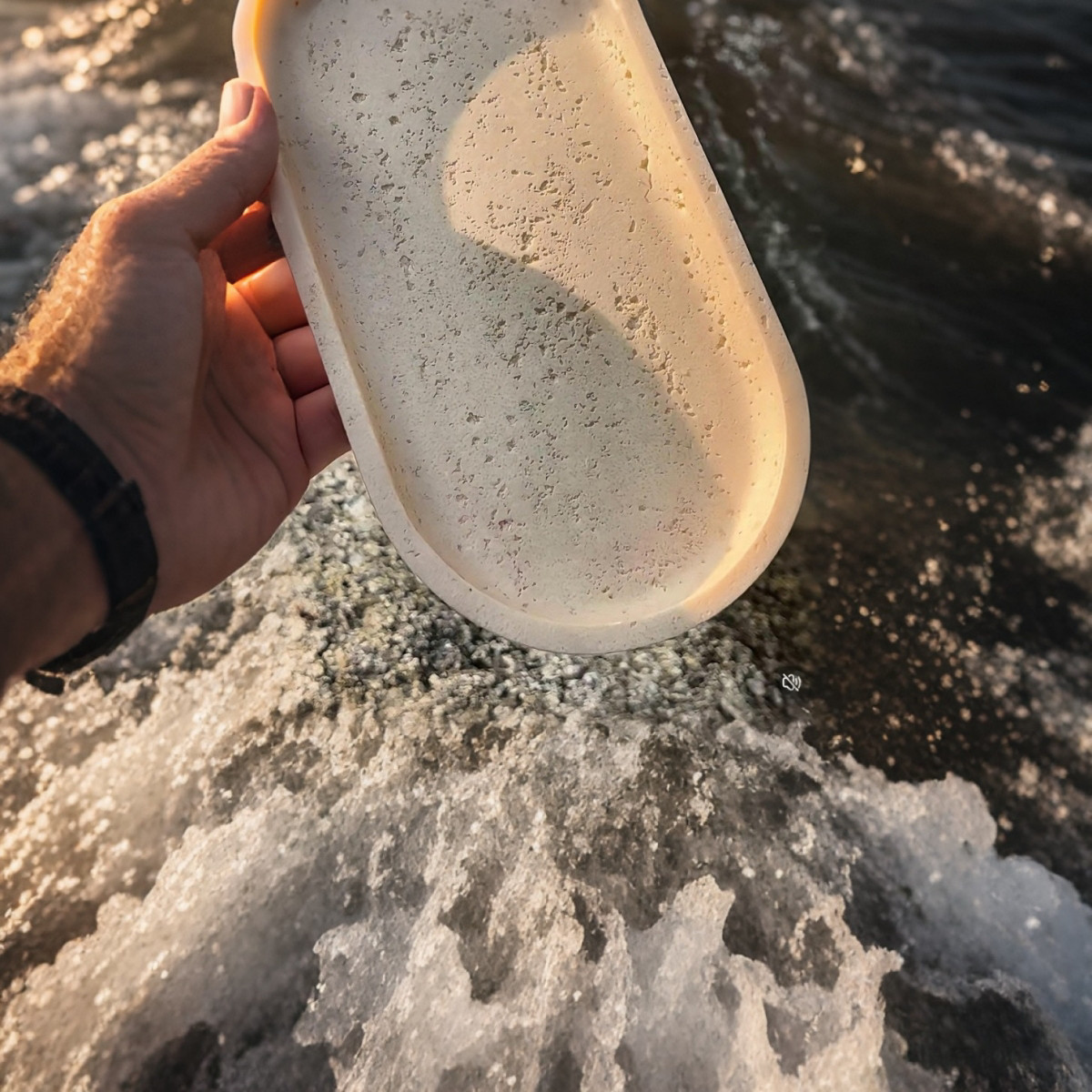 洞石洗手台托盘浴室洗手间卫生间水杯漱口杯洗漱台置物架台面托盘,淘宝优惠券,粉丝福利购,淘宝优惠卷