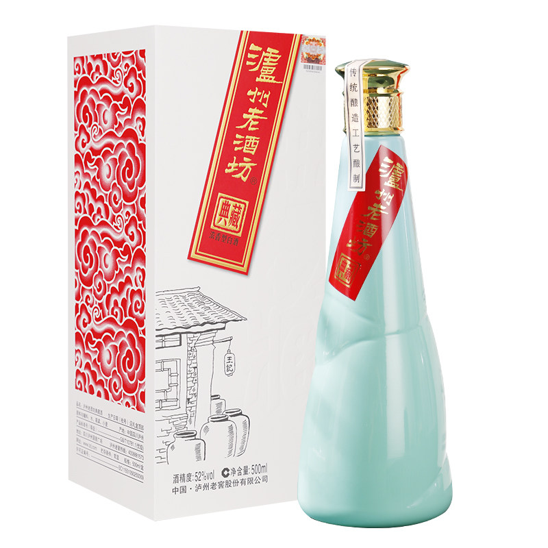 泸州老窖泸州老酒坊典藏52度500ml*6瓶装浓香型礼品白酒收藏商务