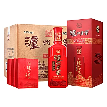 泸州老窖！红酝头曲整箱500ml&times;6瓶[40元优惠券]-寻折猪