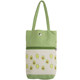 Large capacity canvas water cup bag cute, fashionable and portable