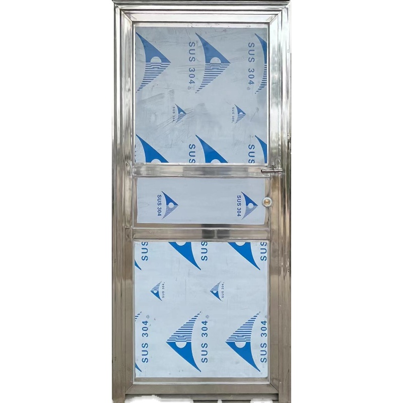 定制304双面板不锈钢入户工程出租房耐用防盗简约家用现代单门 - 图3