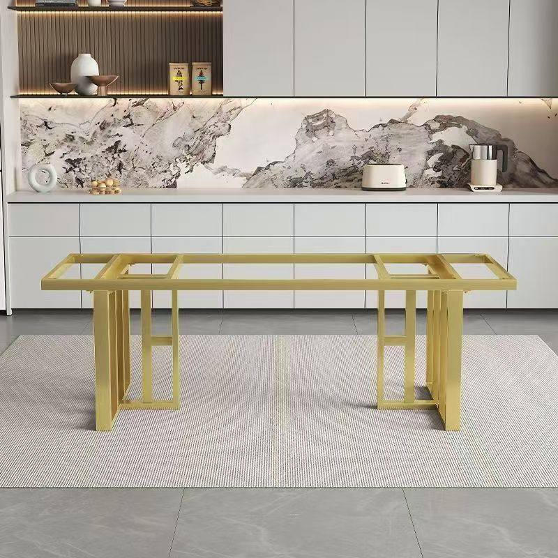 铁艺桌腿支架书桌岩板桌脚金属餐桌底座长方形茶桌架子黑色,淘宝优惠券,粉丝福利购,淘宝优惠卷