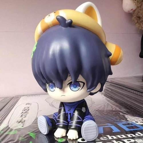 新品麦乐微美蓝色禁区萌玩盲盒弹潮玩Q版公仔周边蓝色监狱礼 - 图3