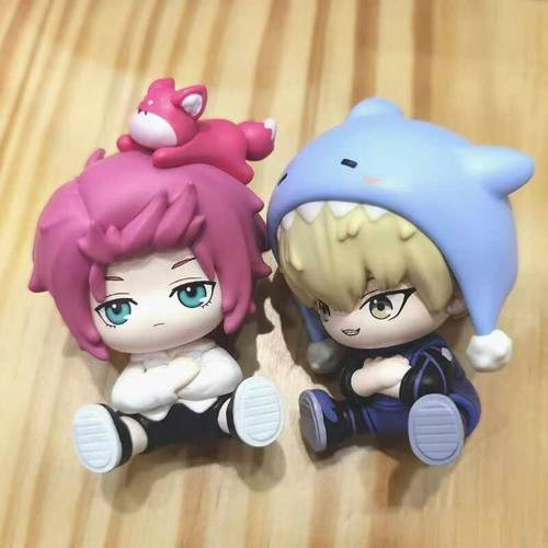 新品麦乐微美蓝色禁区萌玩盲盒弹潮玩Q版公仔周边蓝色监狱礼 - 图2