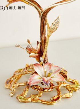 罗比罗丹《百年好合》座镜欧式梳妆台镜子化妆镜结婚乔迁礼物