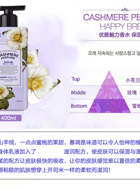 nocashmere香水身体乳