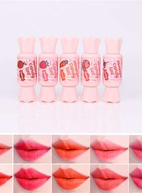 韩国the saem得鲜sammul mousse candy tint糖果慕斯唇釉奶油染唇
