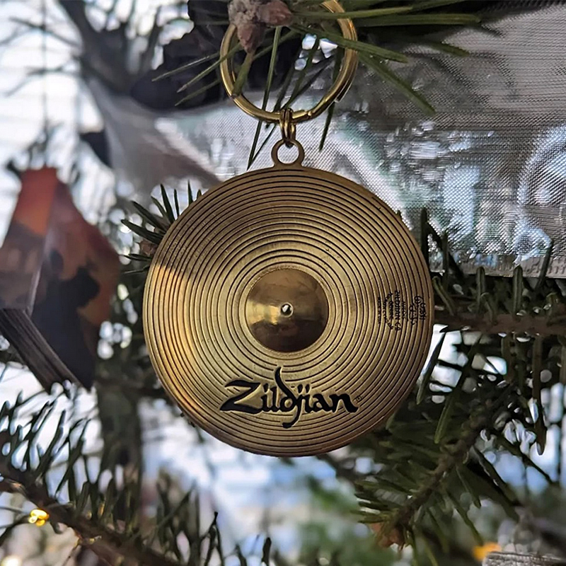 zildjian 知音镲片钥匙扣挂件吊坠5cm乐器挂件架子配件车内 - 图2