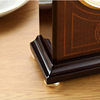 Seiko genuine Japanese solid wood qxe057b clock