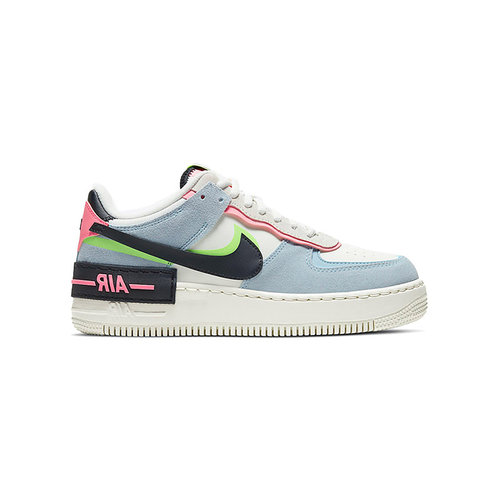 Nike耐克女鞋AF1空军一号解构双钩运动鞋休闲鞋板鞋CU8591-101 - 图0