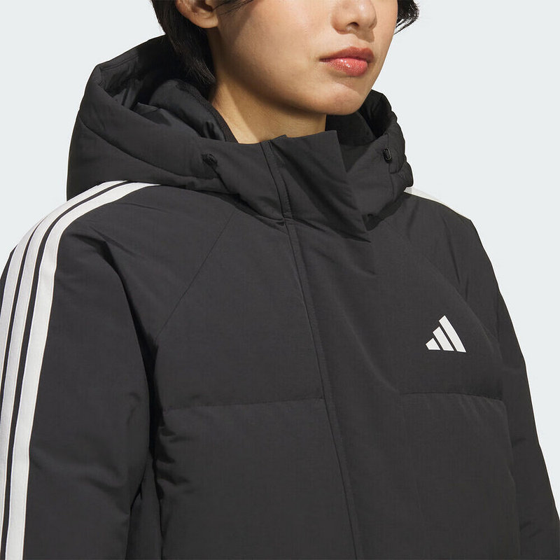 adidas阿迪达斯冬季新款女子运动休闲羽绒服中长款保暖外套KC2486,淘宝优惠券,粉丝福利购,淘宝优惠卷