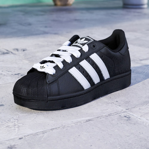 adidas阿迪达斯三叶草男女SUPERSTAR经典贝壳头板鞋运动鞋KK4474 - 图0