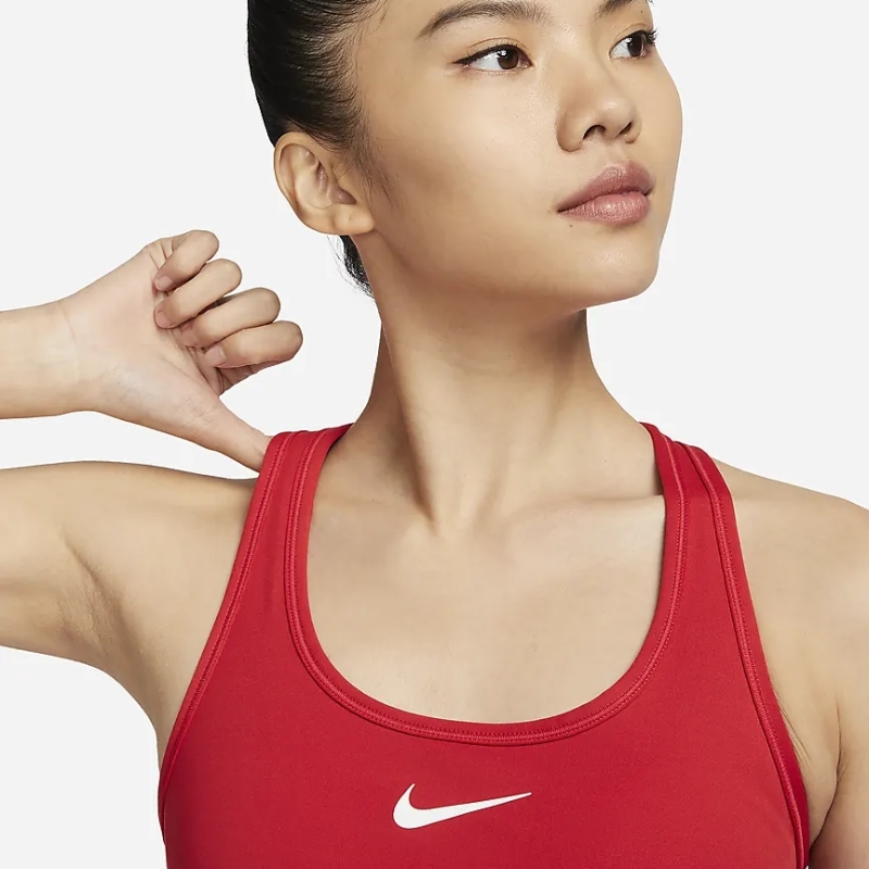 NIKE耐克SWOOSH女中强度支撑运动内衣速干衬垫训练文胸DX6822-657 - 图2