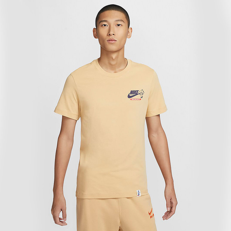 耐克NIKE秋季男子T恤印花休闲运动百搭舒适短袖针织衫FV3755-2,淘宝优惠券,粉丝福利购,淘宝优惠卷