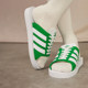 Adidas Adidas clover women's slippers GAZELLE BEACH sports and leisure slippers JQ7426