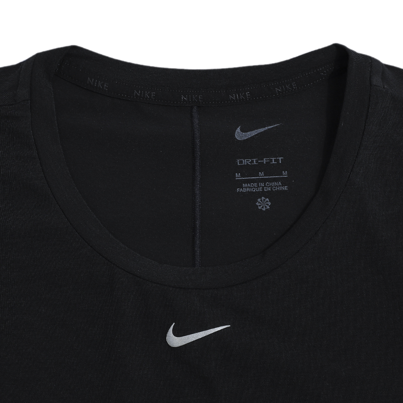 NIKE耐克长袖T恤女装2024春秋新款跑步训练运动服上衣DD0621-010