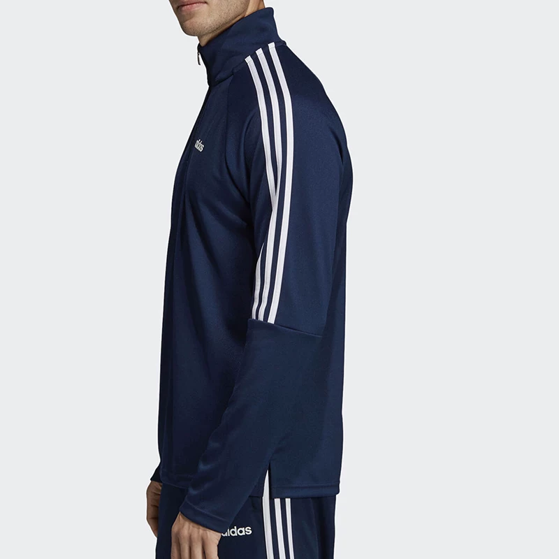Пиджак осенью для мужчин Adidas, спортивный костюм с молнией, с молнией, для бега