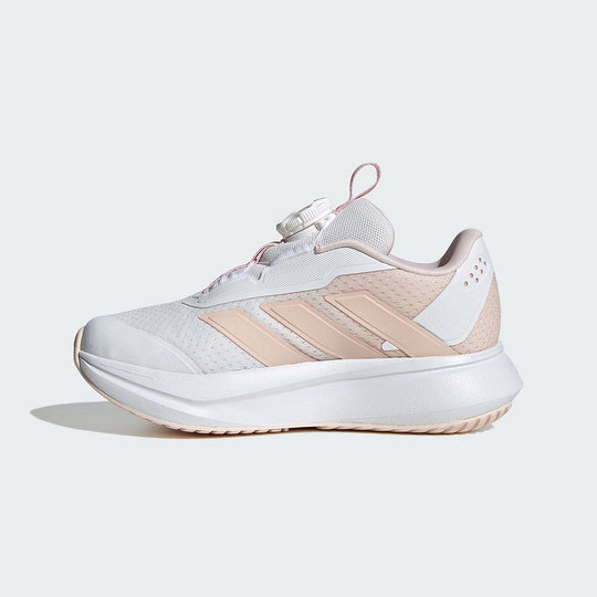 adidas阿迪达斯秋季新款女小童鞋旋转按钮跑步运动鞋休闲鞋HP3598