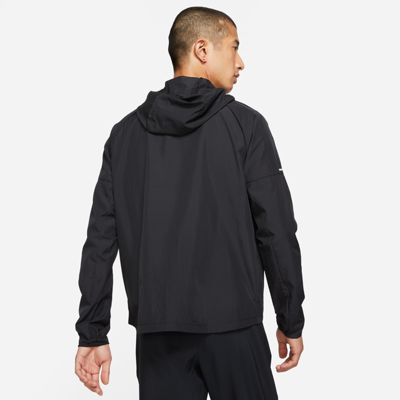 NIKE耐克梭织外套男春秋新款跑步运动服连帽防风夹克DD4747-010