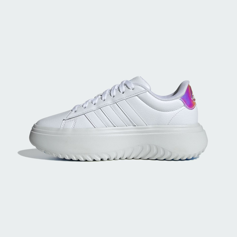 adidas阿迪达斯女鞋GRAND COURT PLATFORM厚底增高休闲板鞋IH7645