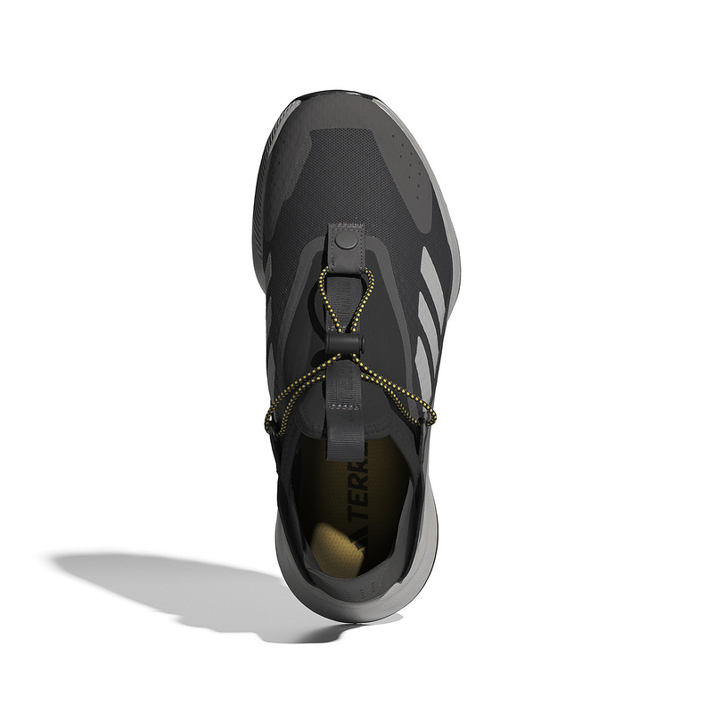 adidas阿迪达斯TERREX男鞋2024夏新款户外一脚蹬休闲跑步鞋IE2599 - 图2
